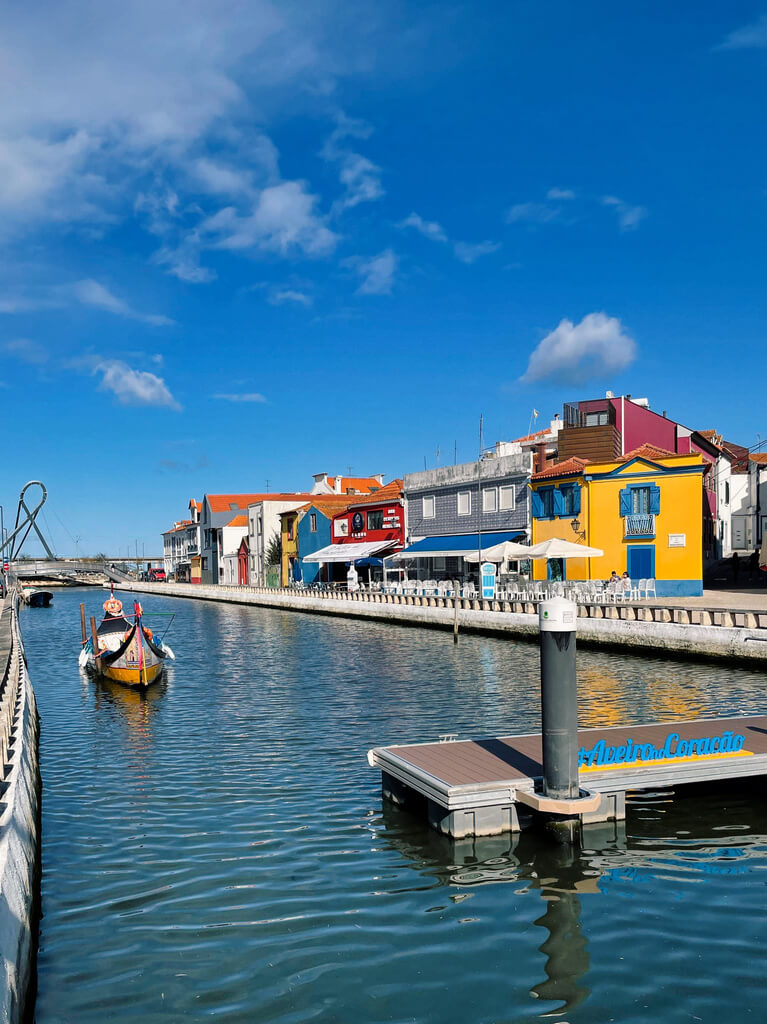 Aveiro bunte Häuser