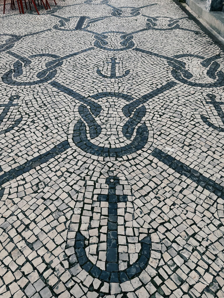 Aveiro Mosaikboden