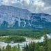Blick vom Hoodoos Viewpoint in Banff