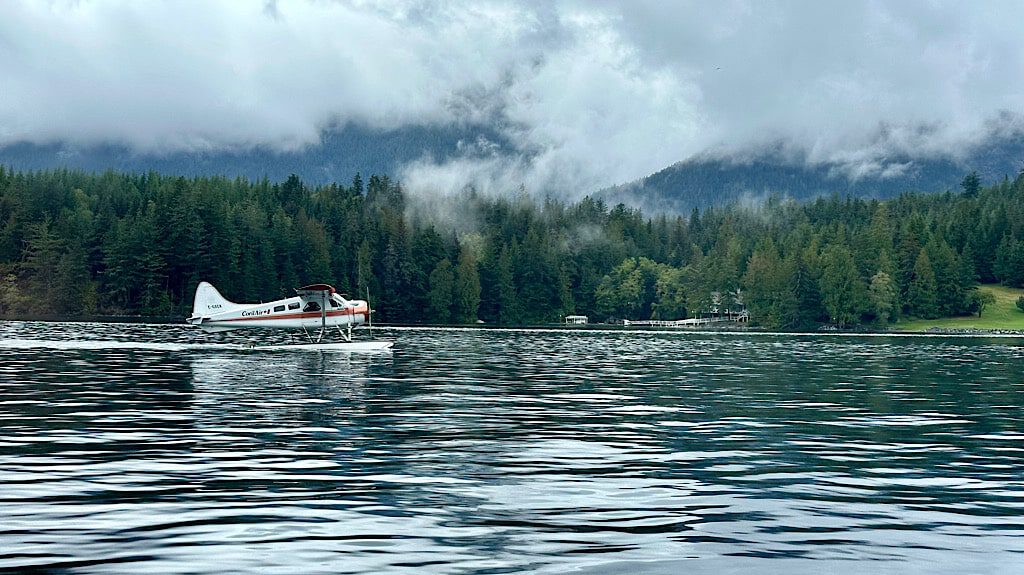 Wasserflugzeug nahe Stuart Island
