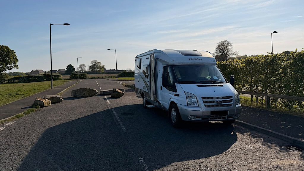 Stellplatz im Industriegebiet in Alnwick